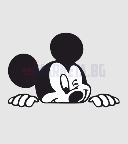"Mickey1" Car Sticker