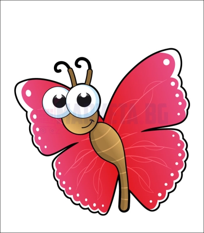 "Butterfly" Sticker