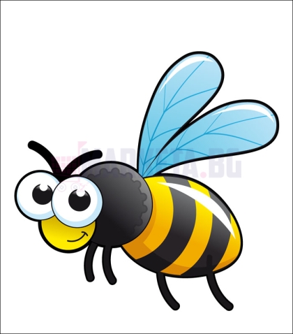 "Bee" Sticker