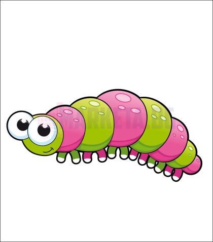 "Caterpillar" Sticker