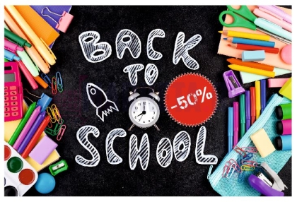 Showcase sticker "Back to school"