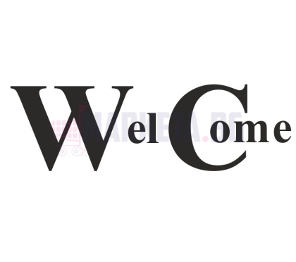 "WelCome" Sticker