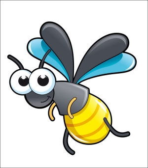 "Wasp" Sticker
