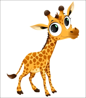 "Giraffe" Sticker