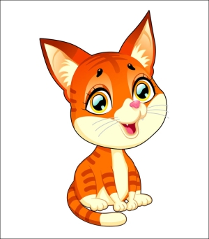 "Kitten" Sticker