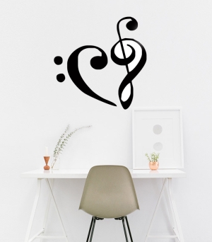 Wall sticker "Notes"