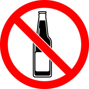 "NO ALCOHOL IMPORTATION" STICKER