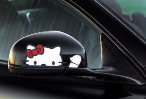 "Hello Kitty" Car Sticker