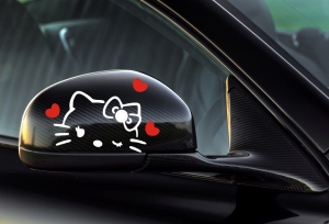"Hello Kitty1" Car sticker