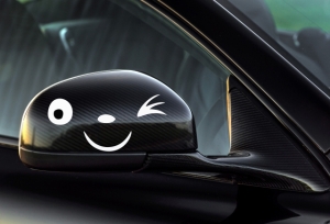 "Smile" Car sticker