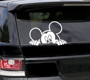 "Mickey" Car sticker