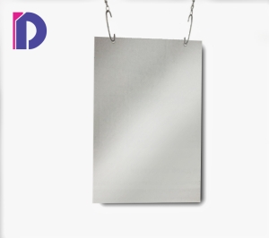 Hanging pocket for posters with holes