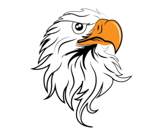 "Eagle" Sticker for car and wall