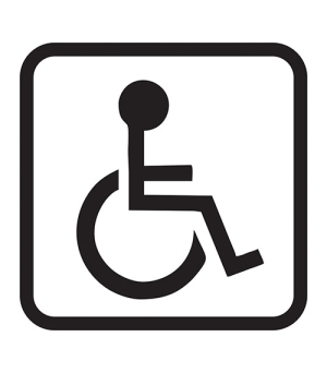 "Disabled" Sticker
