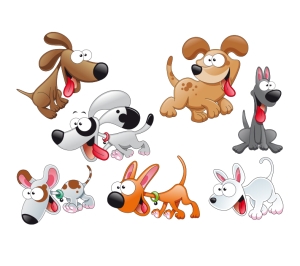 "Cute animals" Children's sticker set