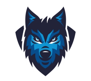 "Wolf" sticker