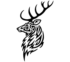 "Deer" Sticker
