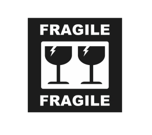 "Fragile" Sticker
