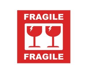 "Fragile" Sticker