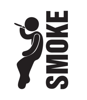 Sticker "Smoking Place"