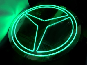 "Mercedes" Led neon