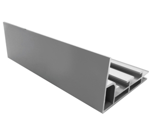 Aluminum profile for textile frames 70 mm - one-sided.