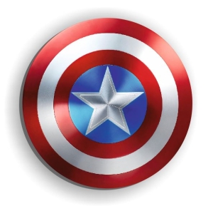 Shield "Captain America" PVC with sword