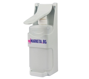 Mechanical elbow spray dispenser for disinfection