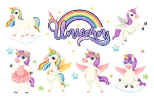 "Unicorn" Stickers