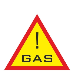 Sticker "Gas!"
