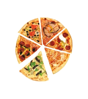 Стикер Пица - реалистичен