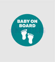 "Baby Boss on board" Sticker