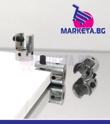 Automatic holder for mounting on ceiling panels with steel rope