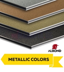 ALBOND METALLIC Алуминиев композит 4 мм на листове
