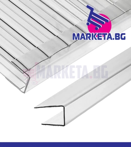Поликарбонатен завършващ  П профил