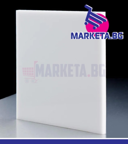 Плътен БЯЛ (Опал) поликарбонат 4 мм