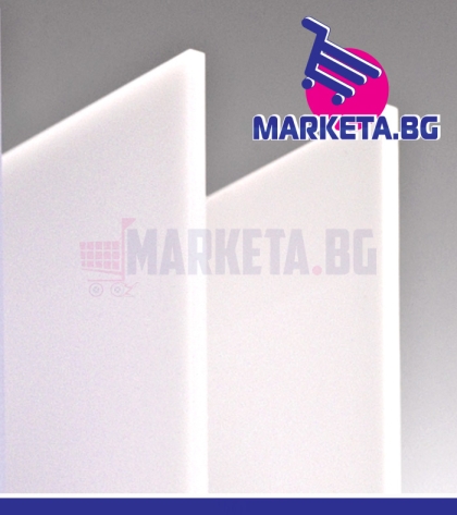 Плътен БЯЛ (Опал) поликарбонат 6 мм