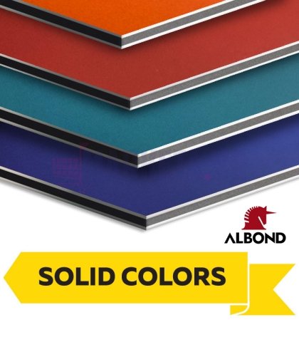 ALBOND SOLID Алуминиев композит 4 мм (листове)