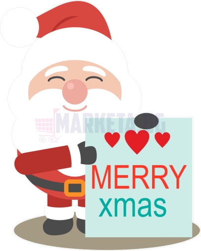 Christmas sticker