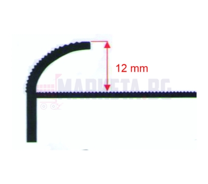 Transition strip F 12 mm