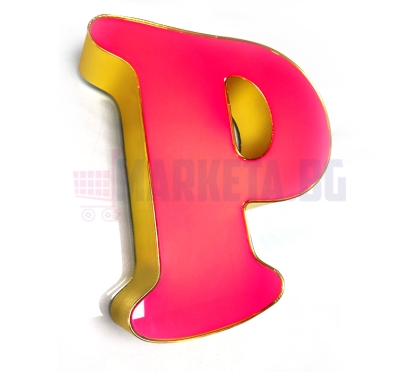 Кант за обемни букви гумиран 80 мм