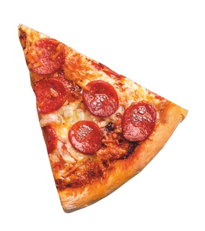 Стикер Парче пица - реалистичен