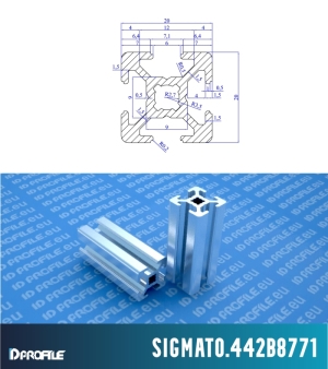 CONSTRUCTIVE SIGMA PROFILE SG20.20T0,380DK