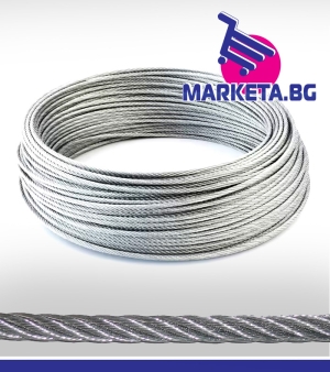 Multi-wire steel rope