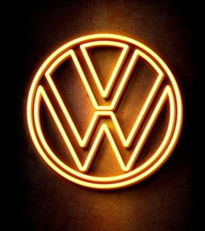 Лед неон "volkswagen"