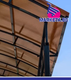 Структорен поликарбонат - Бронз  8 мм