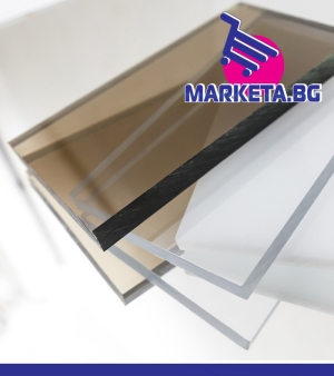 Плътен Кафяв /Бронз/ поликарбонат 6 мм