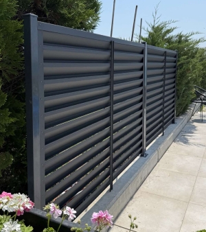 Ламелни метални огради - Антрацид