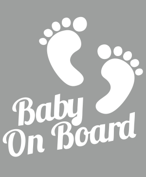 Стикер за кола  "Baby on board"
