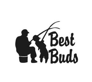 Стикер" Best buds"